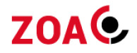Logo und Link der Partnerorganisation ZOA.