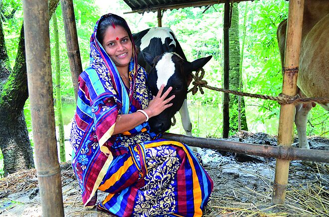 Gestärkte Frauen verändern die Gesellschaft positiv. Bild: Thomas Stahl, TearFund