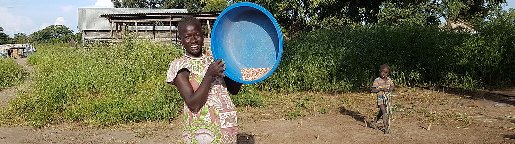 Erdnüsse - das wichtigste Nahrungsprodukt aufgrund der Mangelernährung im Südsudan. Symbilbild Erdnüsse - das wichtigste Nahrungsprodukt aufgrund der Mangelernährung im Südsudan. Symbolbild