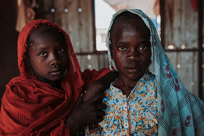 Jede zweite Person leidet Hunger im Sudan. Bild: ZOA