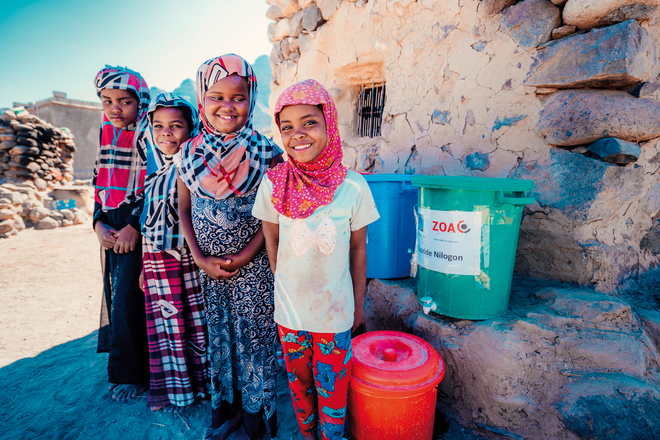 Jemen: Der Zugang zu Wasser bedeutet Überleben. Für viele ist Wasser wertvoller als jedes Gold geworden. Bild: Partnerorganisataion: ZOA